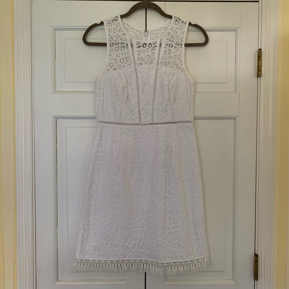 Lilly Pulitzer White Lace Dress